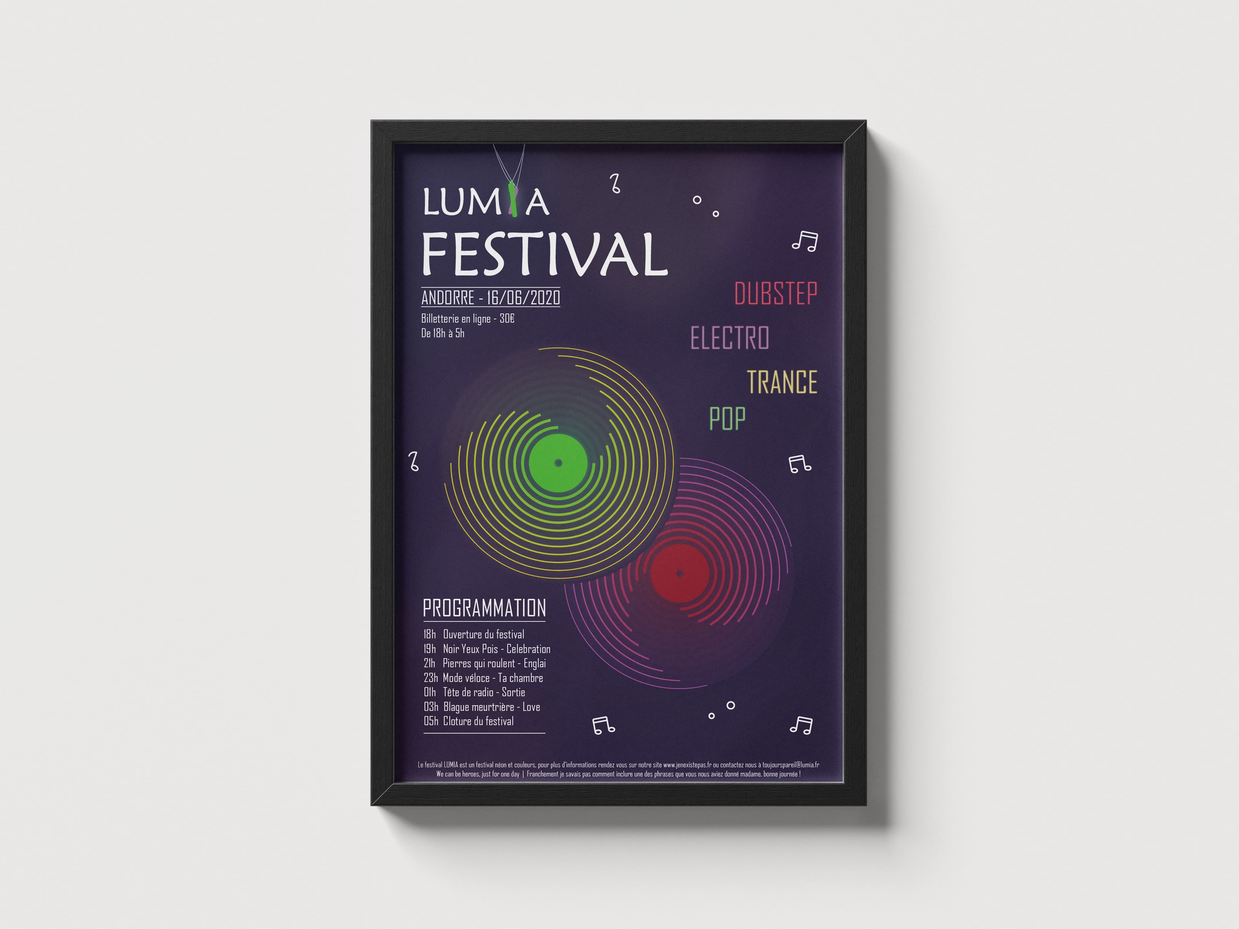 Lumia festival - mockup 1