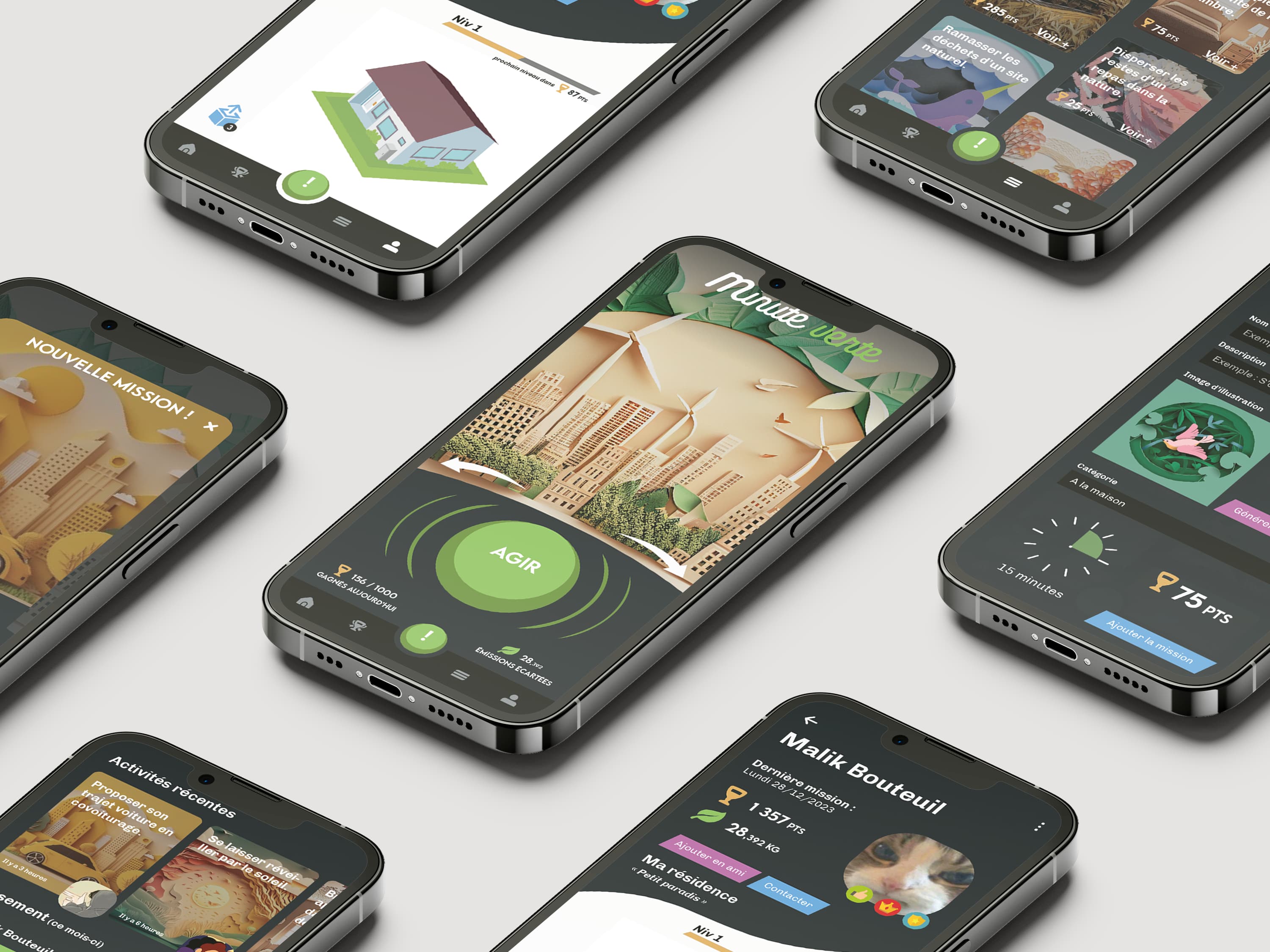 Minute-verte : mockup 3