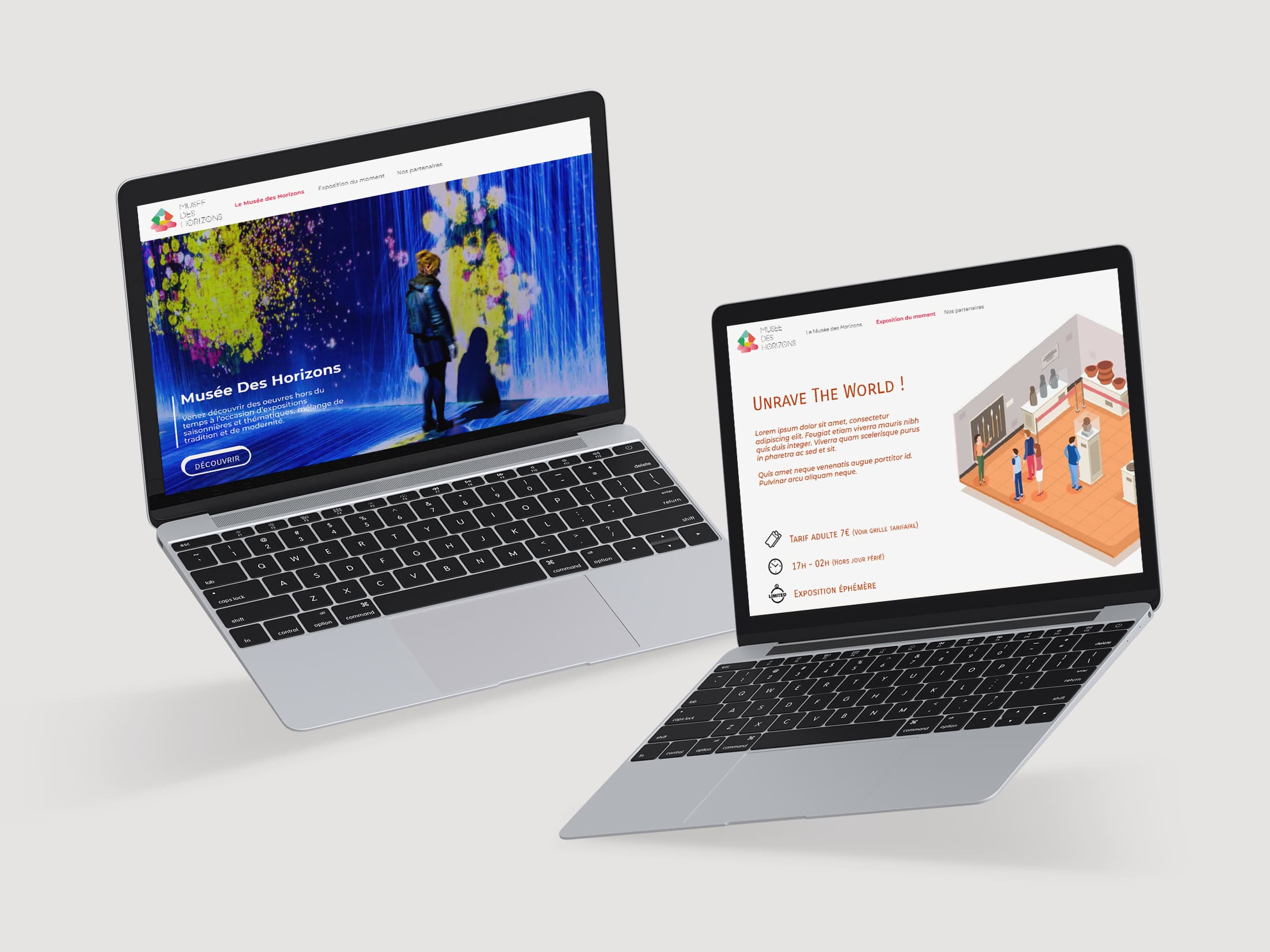 Musee des horizons - mockup 2